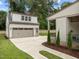 Attached two-car garage with extra storage space above at 2646 Marchmont St, Raleigh, NC 27608