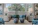 Elegant living room showcasing stylish furniture and a large window at 2646 Marchmont St, Raleigh, NC 27608