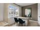 Bright home office featuring a desk and large window at 756 Dorset Stream Dr, Fuquay Varina, NC 27526