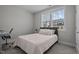 Cozy bedroom with a queen-size bed and a home office space at 36 Whitehall Dr, Pittsboro, NC 27312