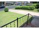Front yard view with a walkway and shrubs at 1318 Timothy Avenue Ave, Durham, NC 27707