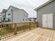 Private deck with storage, offering views of the community at 1140 Cottonsprings Dr, Wendell, NC 27591