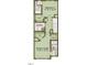 Third floor includes laundry, two bedrooms, and two baths at 1146 Cottonsprings Dr, Wendell, NC 27591