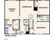 Second floor layout featuring primary suite with WIC, game room, and two additional bedrooms at 5767 Waxwing Dr, Snow Camp, NC 27349