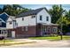 Two-story house exterior with a two-toned exterior and landscaping at 508 East End Ave, Durham, NC 27703