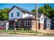 Modern two-story house with a unique exterior design and landscaping at 508 East End Ave, Durham, NC 27703