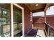 Private deck with wooden flooring and railing at 508 East End Ave, Durham, NC 27703