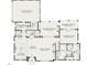 Open floor plan featuring spacious kitchen and owner's suite at 3300 Founding Place, Raleigh, NC 27612