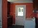 Laundry room with washer, dryer, and exterior access at 334 Ira B Tart Rd, Dunn, NC 28334
