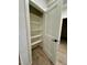 Well-organized pantry with adjustable shelving at 6030 Preacher Hayes Rd, Mebane, NC 27302