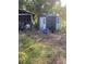 Large backyard with shed and overgrown areas at 878 Green Hill Rd, Franklinton, NC 27525