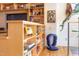 Built-in bookshelves and media center, ideal for displaying personal items at 103 W Main St # 405, Durham, NC 27701