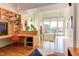 Modern hallway with hardwood floors and city views at 103 W Main St # 405, Durham, NC 27701