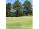 Green golf course with trees and flags at 791 Chapel Ridge Dr, Pittsboro, NC 27312