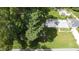 High-angle view of property with mature trees and clearing at 1304 Shade Tree Rd, Benson, NC 27504
