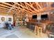 Game room features a built-in bar with seating at 9500 Ligon Mill Rd, Wake Forest, NC 27587