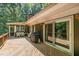 Large deck with plenty of space for grilling and entertaining at 9500 Ligon Mill Rd, Wake Forest, NC 27587