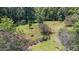 Spacious backyard with lush greenery at 9500 Ligon Mill Rd, Wake Forest, NC 27587