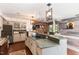 Spacious kitchen with granite countertops, ample cabinetry, and a breakfast bar at 9500 Ligon Mill Rd, Wake Forest, NC 27587