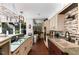 Modern kitchen featuring updated cabinetry, granite countertops, and a large sink at 9500 Ligon Mill Rd, Wake Forest, NC 27587