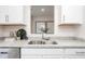 Kitchen sink and granite countertop detail at 2833 Egert Dr, Haw River, NC 27258