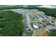 Large community with numerous houses and a pool at 2833 Egert Dr, Haw River, NC 27258