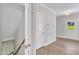 Bright foyer with hardwood floors and access to other rooms at 900 Sw Maynard Rd, Cary, NC 27511