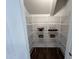Well-organized pantry with wire shelving at 11549 Helmond Way # 102, Raleigh, NC 27617