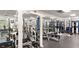 Modern fitness center with various exercise equipment at 11549 Helmond Way # 102, Raleigh, NC 27617