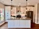 Modern kitchen featuring granite countertops and stainless steel appliances at 3701 Greystone Dr, Rocky Mount, NC 27804