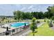 Enjoy resort-style amenities including this community pool at 347 Village Walk Dr, Clayton, NC 27527