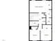 Second floor plan with primary bedroom and two additional bedrooms at 104 Mossbark Ln, Chapel Hill, NC 27514