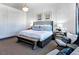 Spacious main bedroom with large windows and sitting area at 2865 Silk Hope Gum Springs Rd, Pittsboro, NC 27312