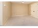 Spacious bedroom with neutral carpeting and ample closet space at 114 Wembley Dr, Clayton, NC 27527