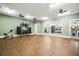 Bright and spacious fitness studio perfect for yoga or other group fitness classes at 146 Swain St, Clayton, NC 27527