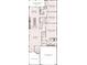 Single story floor plan with two bedrooms, two baths and two car garage at 177 Swain St, Clayton, NC 27527