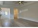 Bright living room with hardwood floors and entryway views at 177 Swain St, Clayton, NC 27527