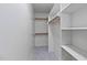 Large walk-in closet with double rods and shelving at 19 Silverside Dr, Angier, NC 27501