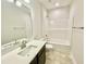 Bathroom with single vanity and bathtub at 36 Kevior Ave, Four Oaks, NC 27524