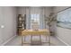 Charming home office with built-in shelving and large window at 2209 Fletchers Ridge Dr, Durham, NC 27703