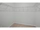 Large walk-in closet with wire shelving for convenient storage at 2209 Fletchers Ridge Dr, Durham, NC 27703