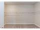 Walk-in closet with wire shelving, providing ample storage space at 84 Rosslyn Way # 92, Garner, NC 27529