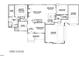 First floor plan showcasing a large Gathering room and kitchen at 4808 Glen Forest Dr, Raleigh, NC 27612