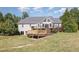 Well-maintained home with a large deck and expansive backyard at 3313 Overhead Ct, Willow Springs, NC 27592