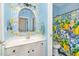 Charming bathroom with lemon-themed decor and a shower/tub combo at 3313 Overhead Ct, Willow Springs, NC 27592