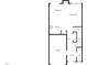 First floor plan showcasing kitchen, living room, dining area, garage and foyer at 5107 Sandy Banks Rd, Raleigh, NC 27616