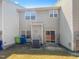 Small, private backyard with patio and AC unit at 5107 Sandy Banks Rd, Raleigh, NC 27616