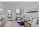 Relaxing living room with access to a private deck at 3005 Corbell Rd, Durham, NC 27701