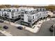 Modern townhome community with street parking at 3005 Corbell Rd, Durham, NC 27701