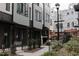 Townhome community with walkway and landscaping at 3005 Corbell Rd, Durham, NC 27701